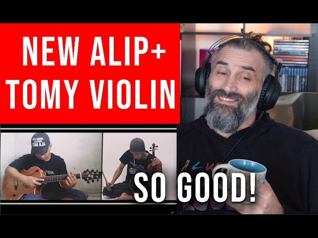 Munajatku - Alip_Ba_Ta X Tomy Violin II Take From Home - Italian reaction class=