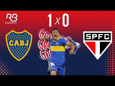 GOL DO BOCA JUNIORS! GOL DE MERENTIEL! BOC 1X0 SAO