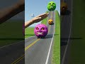 Big & Small Cars vs Giant Hand Slap - BeamNG.Drive