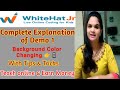 White Hat Jr|| Demo 1 PDF complete explanation||White hat jr interview||