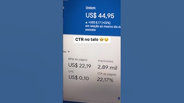 CTR no talo 🤩😚 #googleadsense #pinterestads #blog #trafegopago