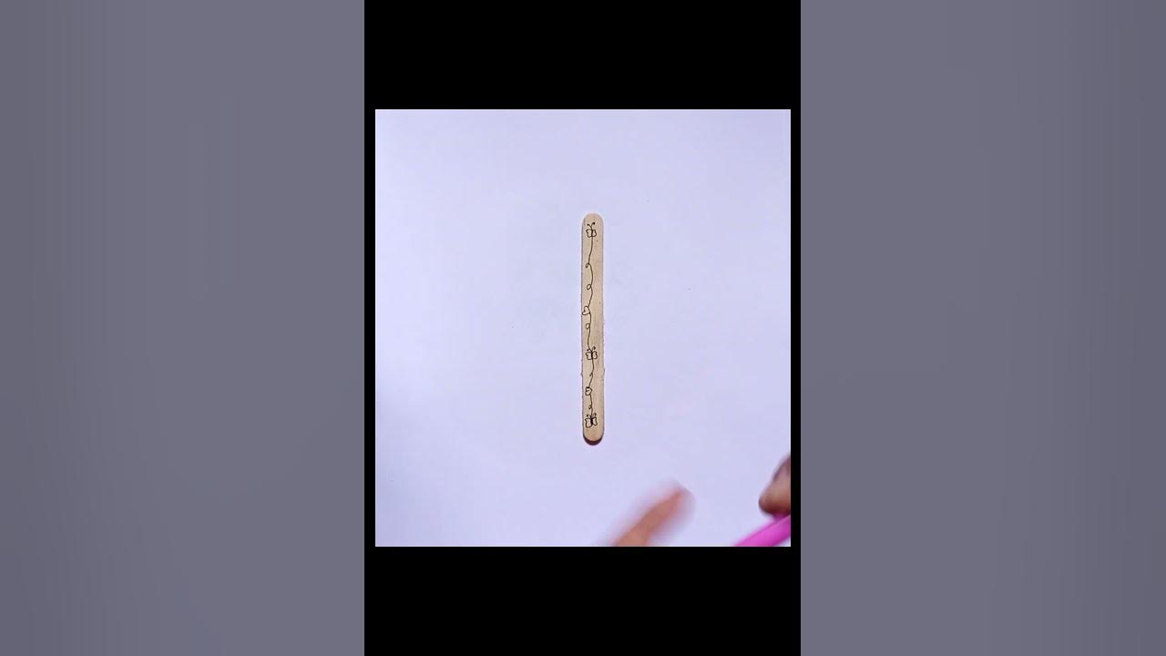 ice cream stick bookmarkeasy and simple bookmark ideasice cream