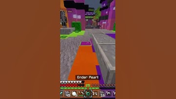 Epic Clutch Against Hacker | Minecraft Shorts