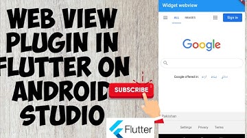 Web View Plugin in Flutter on Android Studio Tutorial