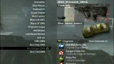 OMA FFA Crash 30-3 (Mini-Uzi & TAR Silenced)