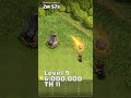 Gambar cover Level 1 to MAX mortar with animation and cost | COC #shorts