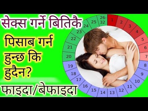 What is the effect of urine after sex ? Sexual Intercourse & Urination Relationship
