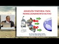 Admisión Temporal para Perfeccionamiento Activo y Reposición de Mercancías en Franquicia Arancelaria