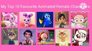 My Top 10 Favourite Female Cartoon Characters My Top 10 Favourite Female Cartoon Characters