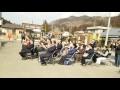 2017.3.20川前駅前 秋田大黒舞