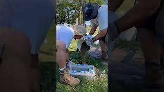 Grave of Nina Lynd 1901 #gravestone #restoration #timelapse #graveyard #cemetery #rip #gravesite