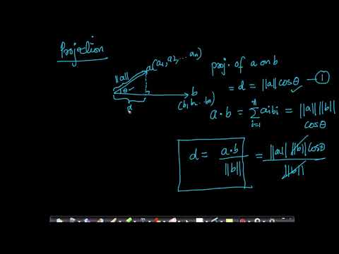Projection and Unit Vector