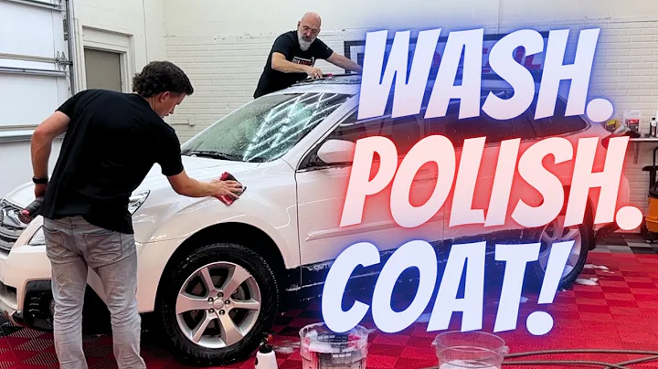 Ceramic coating application for beginners! #diydetail #ceramiccoating #autodetailing