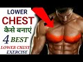 Lower Chest बनाने वाली Best 4 कसरत | 4 Best exercise Lower Chest Workout | Lower Chest Exercise