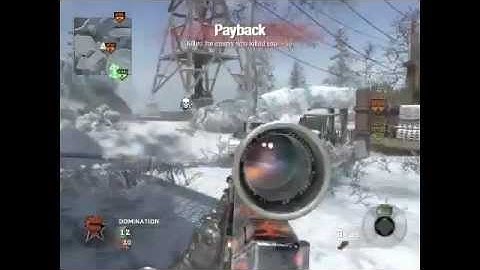 COD: Black Ops L96A1 Montage!