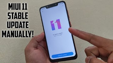 Poco F1 MIUI 11 Stable Update how to install Manually?