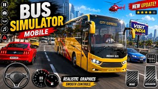 💥 "Impossible Dangerous Mountain Challenge! 😱🚌 | Heavy Bus Driving in Mobile Bus Simulator"#buswala  screenshot 4