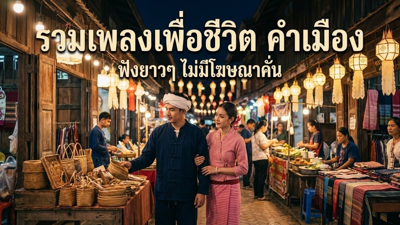 เพลงคำเมือง ฟังสบาย 2026 | เปิดคลอทำงาน/ขับรถ ยาวๆ (ฟังไม่สะดุด)