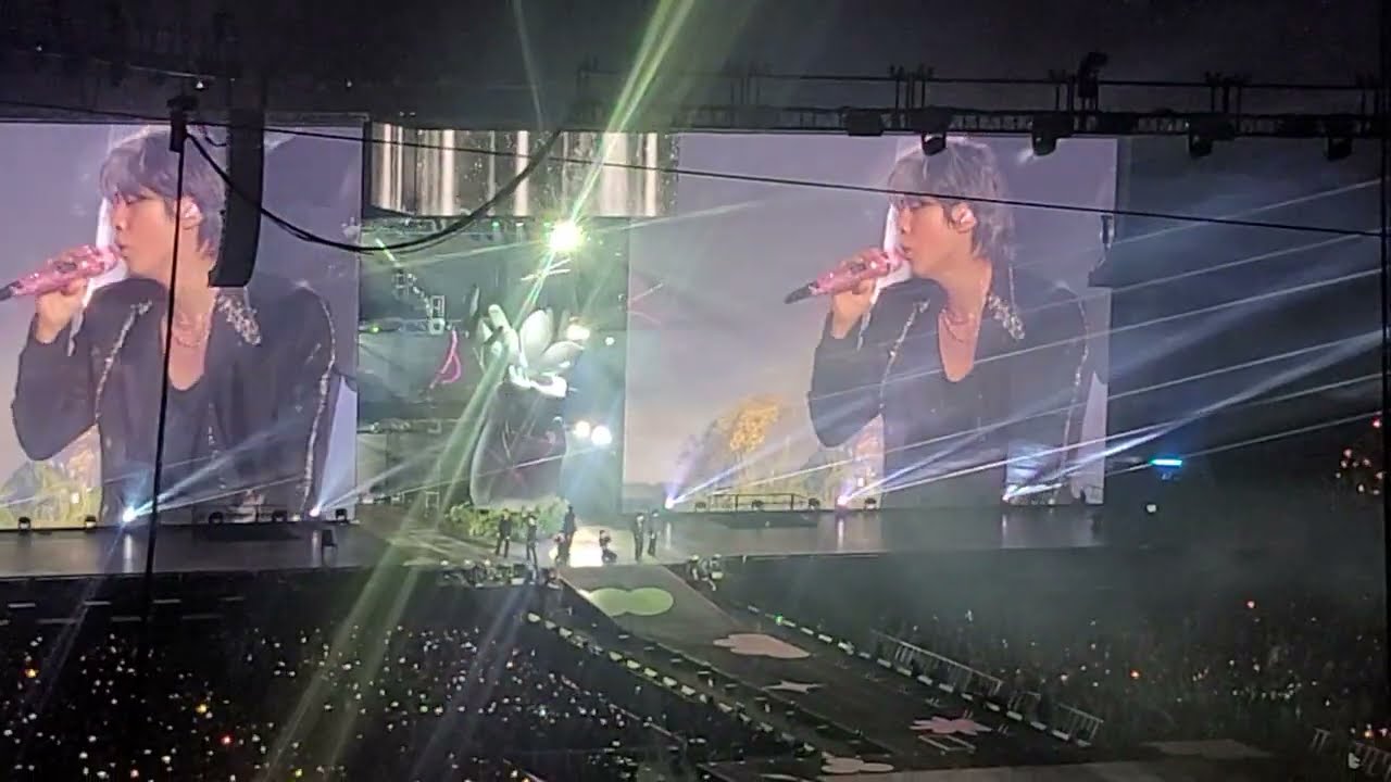 BLOOD SWEAT & TEARS + FAKE LOVE | BTS PTD in Las Vegas Day 2 (FAN CAM)