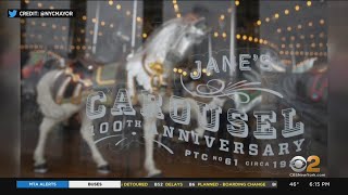 Jane's Carousel in Dumbo, Brooklyn, turns 100 years old