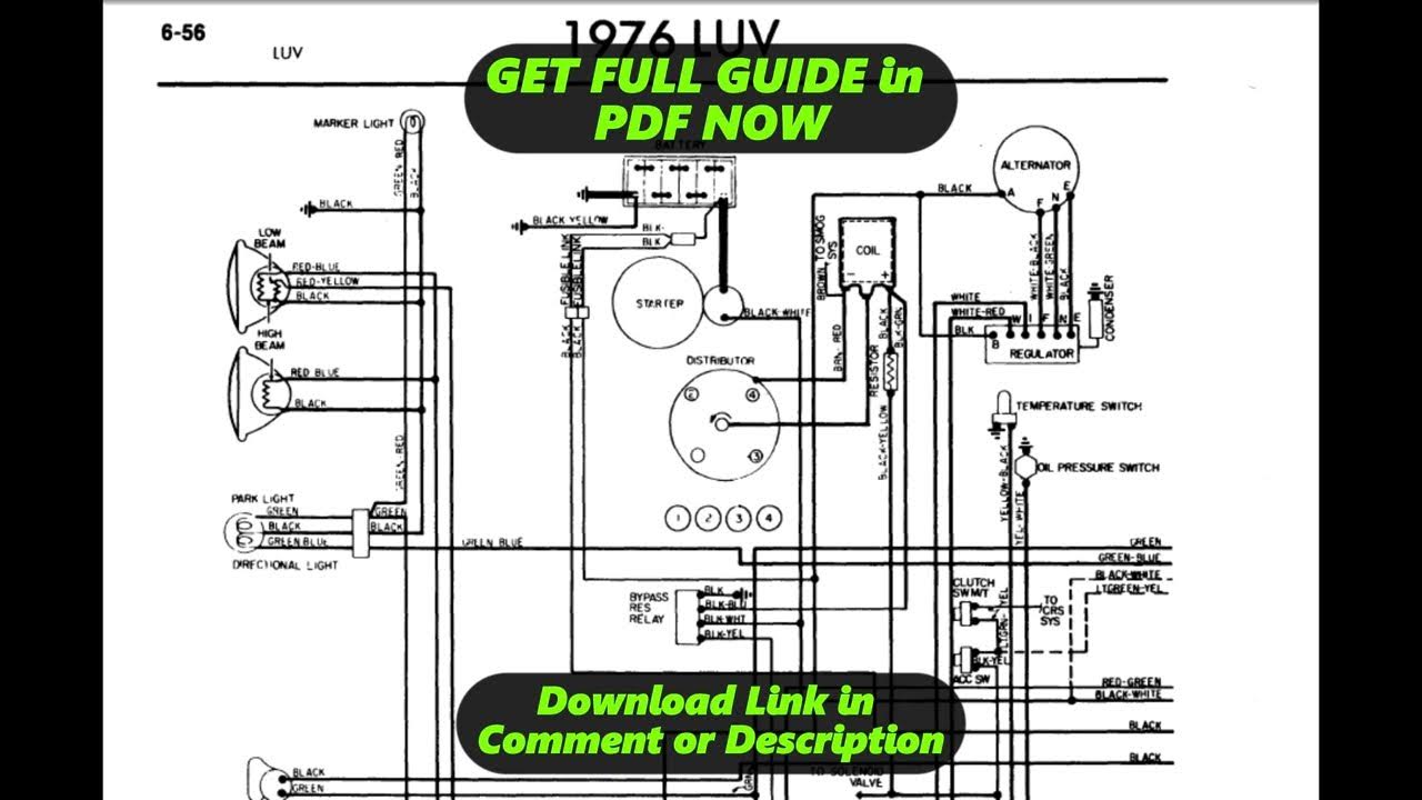[DIAGRAM] Wiring Diagram Chevrolet Luv YouTube