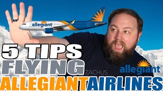 5 Tips For Flying Allegiant Airlines (DO NOT MISS THIS)