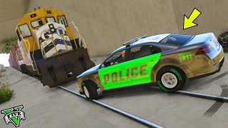 GTA 5 ONLINE 🐷 POLIZIA VS TRENO !!! FACE TO FACE 30 PLAYER !!! 🐷 DAJE !!