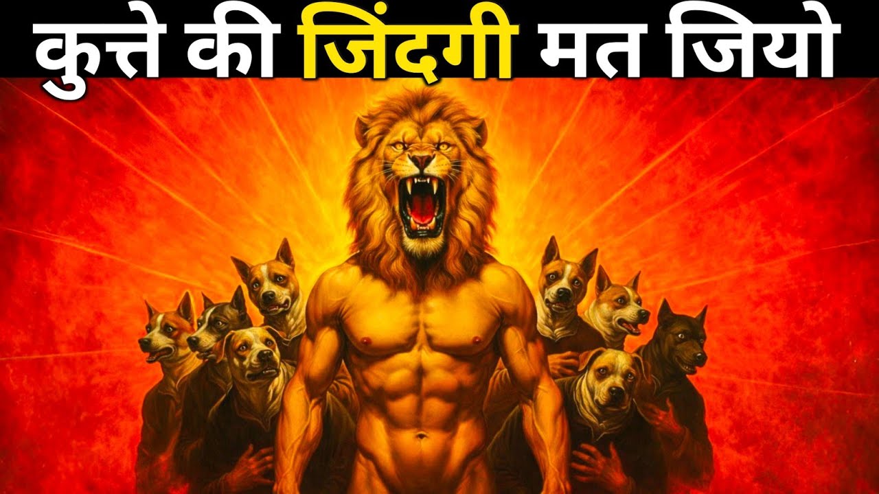 कुत्ते की तरह जीना बंद करो! 🛑 यह कड़वा सच आपको अंदर से हिला देगा