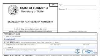 Visit:
http://legal-forms.laws.com/business/california/statement-of-partnership-authority
to download the form ca gp1 statement of partnership authority in p...