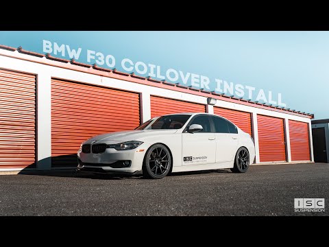 BMW F30 (x drive) Coilover Installation and Setup Guide // ISC Suspension