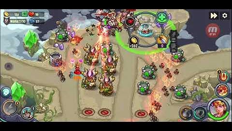 King Of Defense Battle Frontier - World 1 Stage 37 - Nightmare