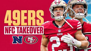 How did the San Francisco 49ers dominate the NFC?