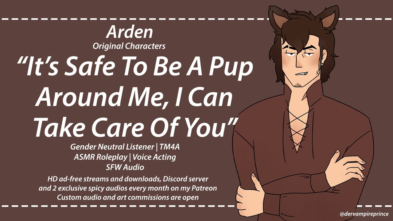 ASMR | Pup Regression Comfort From Your Werewolf Boyfriend [M4A] [Romantic]