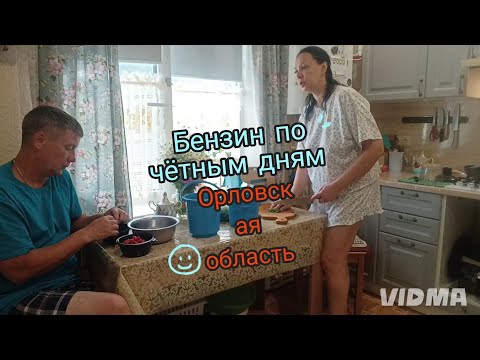Бензин по чётным дням . По пути на дачу. За ягодами.