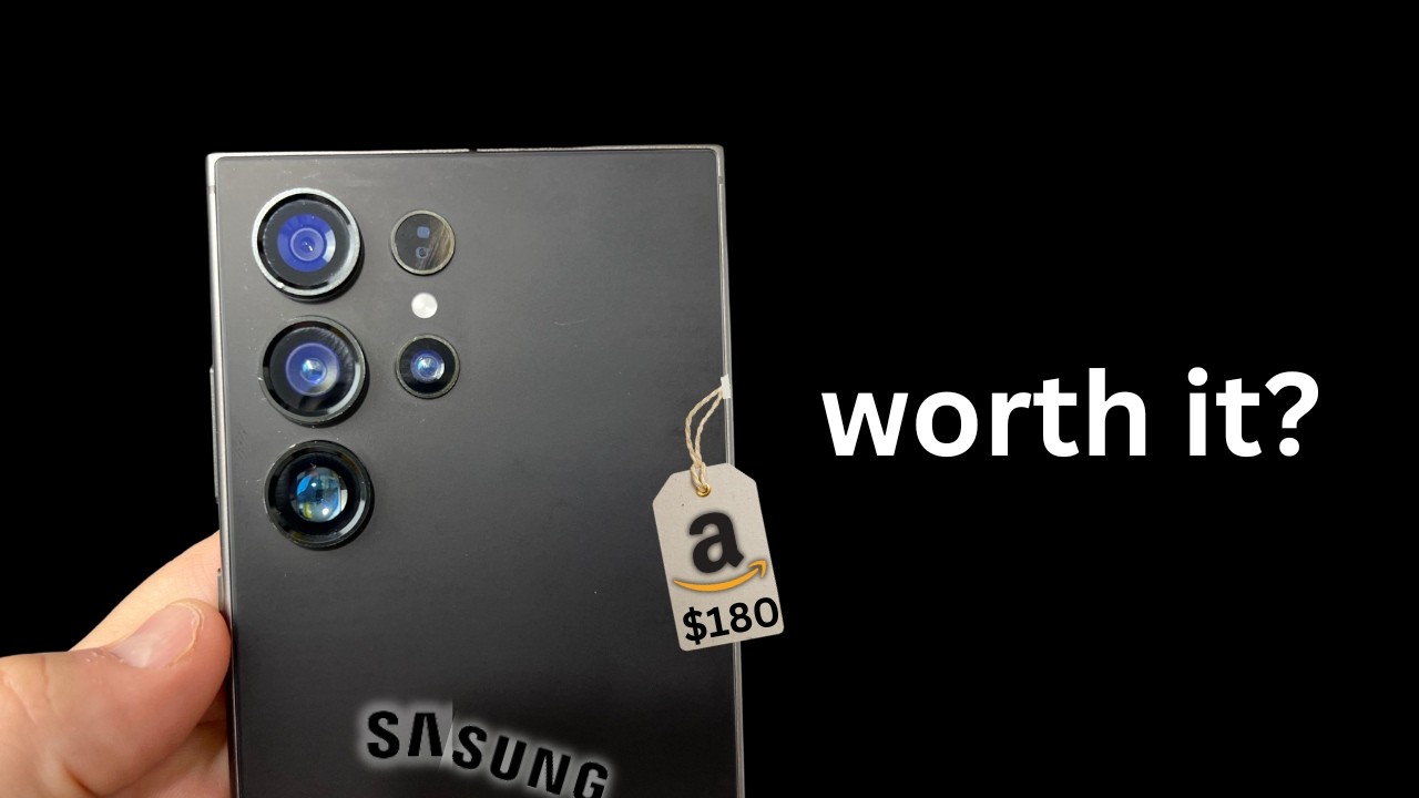 S24 ultra? Galaxyかも？ 話題のフェイク Fake Galaxy S24 Ultra from Amazon: Is it That Bad? - YouTube