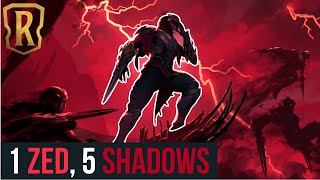 How many SHADOWS does it take in an ephemeral deck? (Zed & Hecarim) - Legends of Runeterra