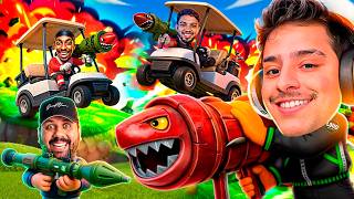 TROLLEI MEUS AMIGOS JOGANDO Super Battle Golf - LOUD CORINGA screenshot 4