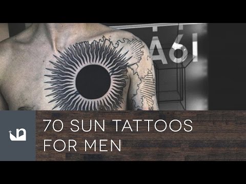 70 Sun Tattoos For Men