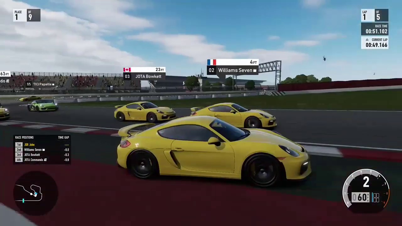 Forza 7 Racing ForzaRC Pro Players Commando Bowkett South & Seven