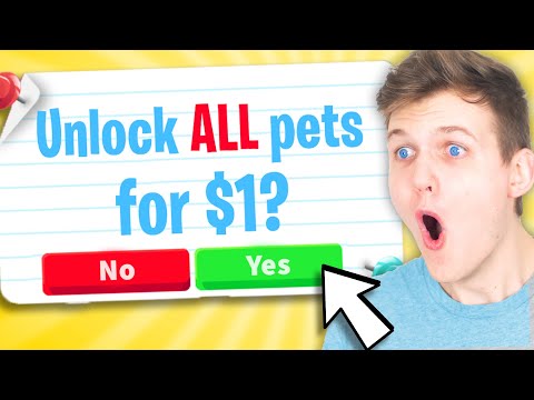 LANKYBOX Tries BUYING EVERYTHING My Friend Touches Challenge In NEW Adopt Me Update! (WENT BROKE)