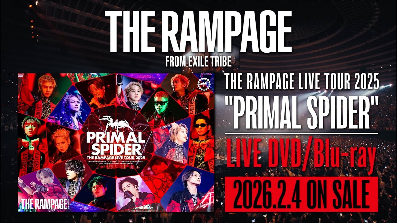 THE RAMPAGE / LIVE TOUR 2025 "PRIMAL SPIDER" Digest