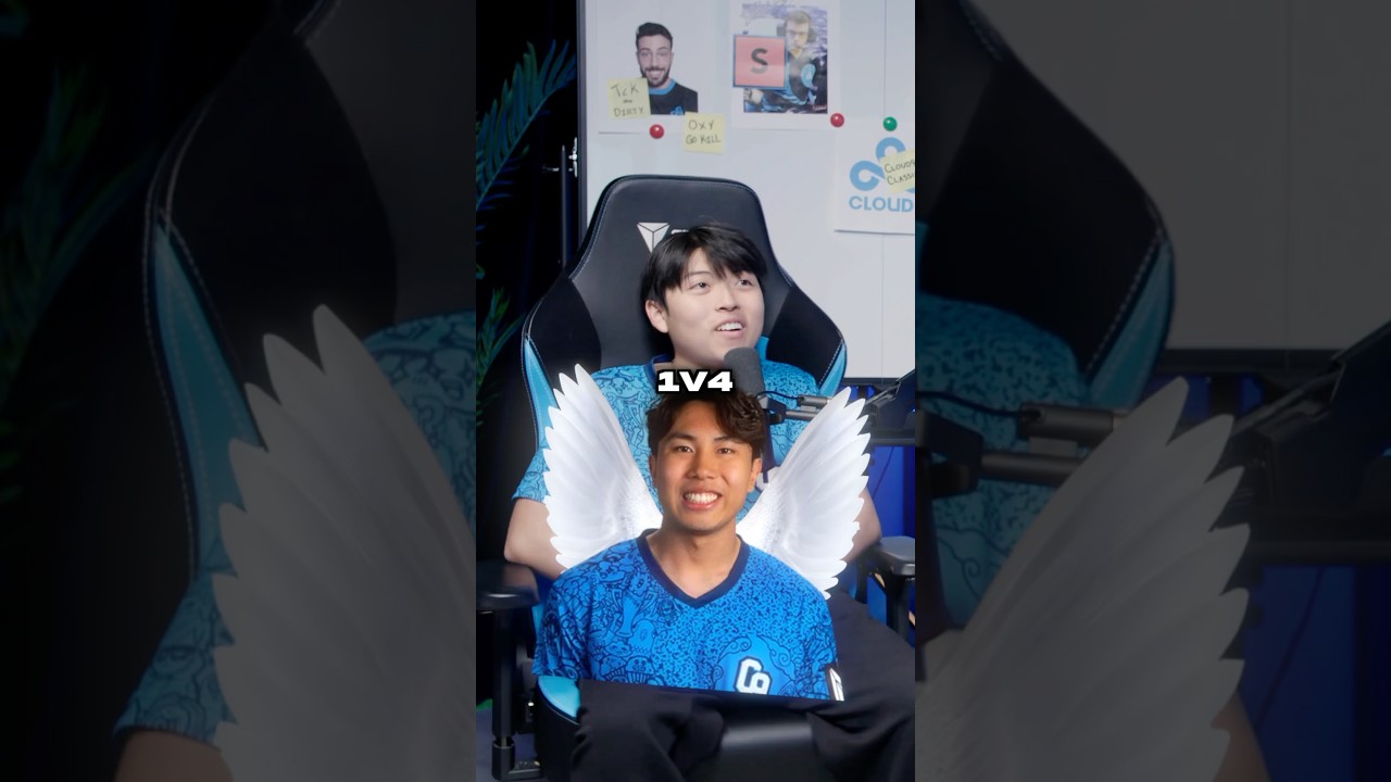 C9 V1C WAS LAUGHING IN THE 1V4 CLUTCH 🥀🥀 