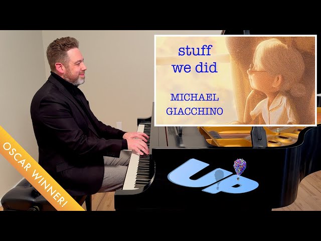 Michael Giacchino: Stuff We Did | Up (piano cover with film)