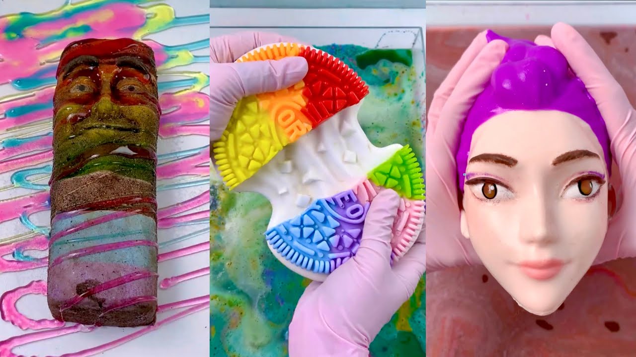 🌈Tung Tung Sahur | CLEANING SQUISHY ASMR 💜✨️ | 30 minutes