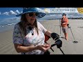Finding lots of jewelry metal detecting new smyrna beach florida  the detecting duo