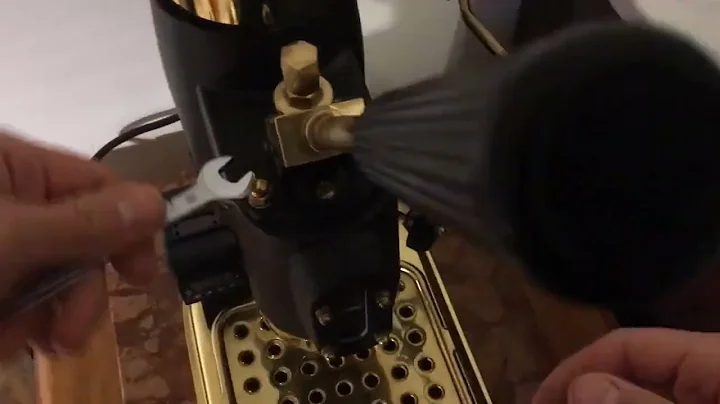 Cimbali Microcimbali piston lubrication lever coffee machine maintenance disassembling