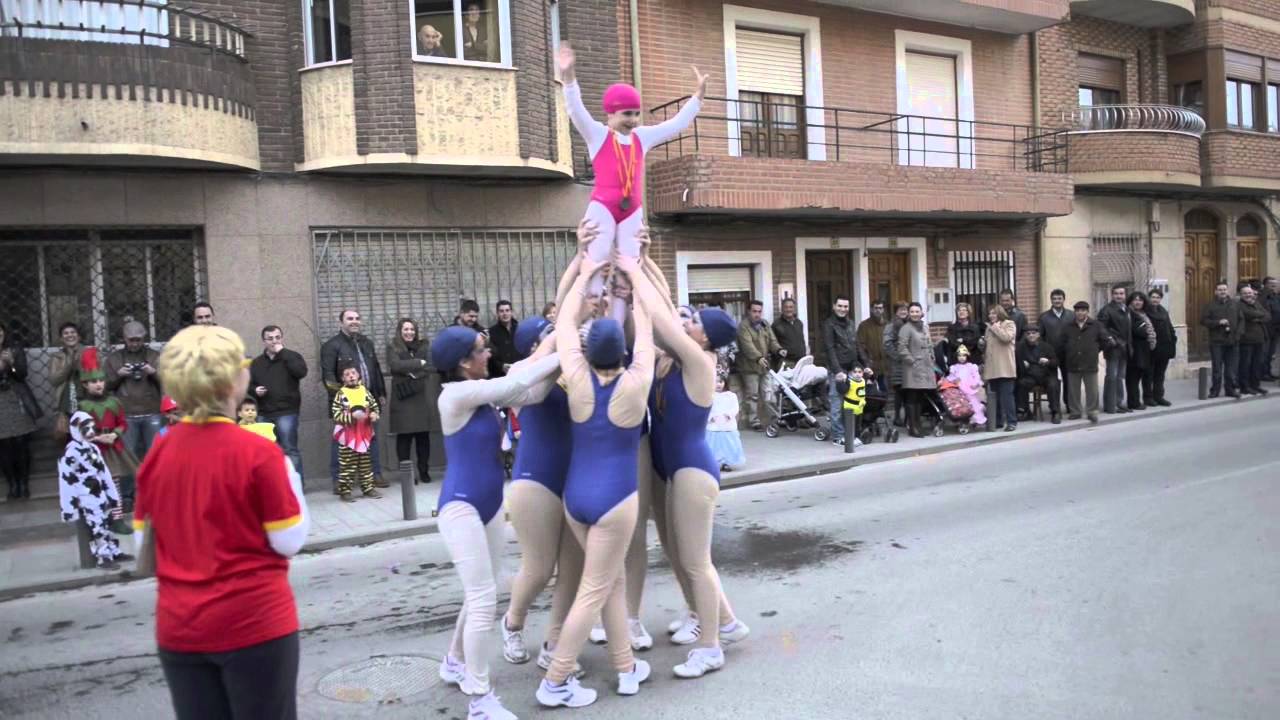 Quintanar del Rey. Carnaval 2013 Natación sincronizada