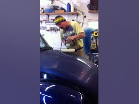 Buffing clear coat - YouTube