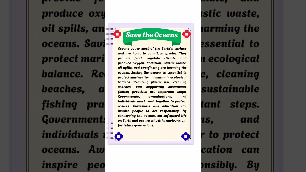 🔴 Save the Oceans | Marine Life | Clean Water | Environment Protection | Nature Conservation