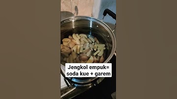 tips jengkol empuk pakai soda kue